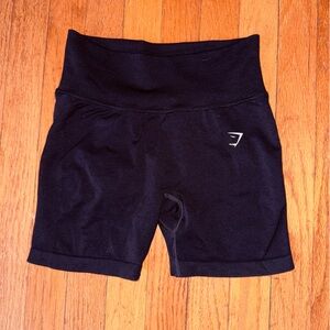 Gymshark Lift Seamless Shorts Black Small